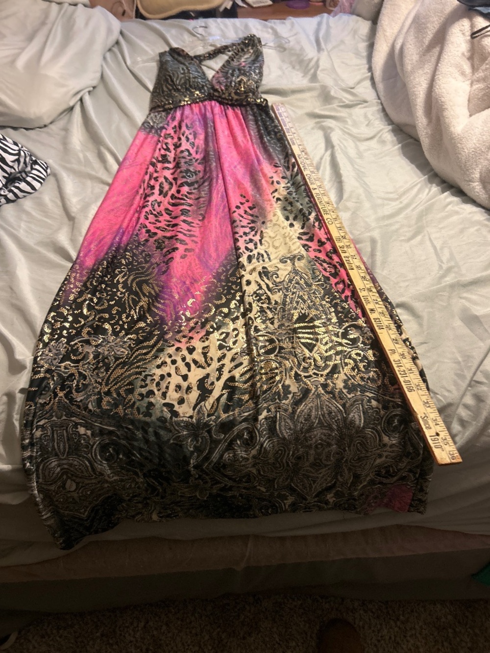Lonf Summer dress Dress size is Small/Medium.